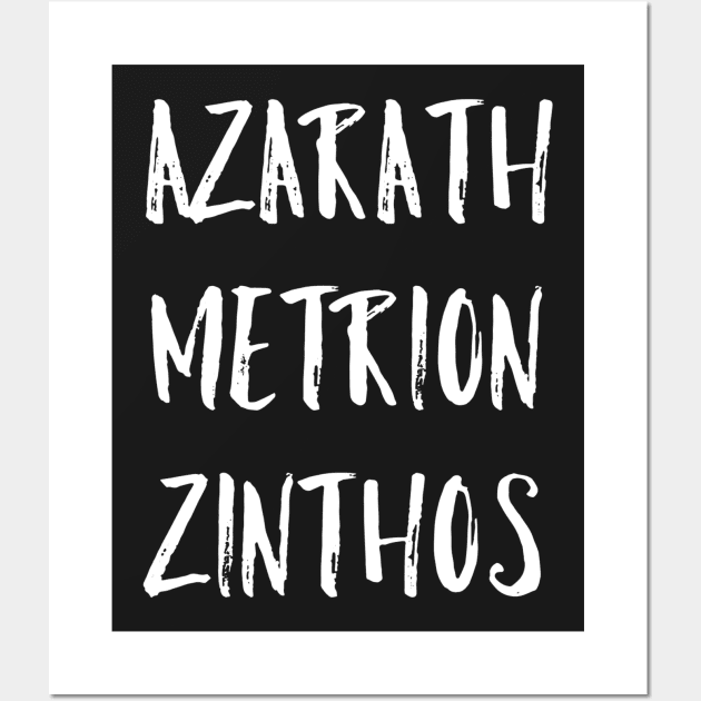 Azarath Metrion Zinthos Wall Art by tcbromo